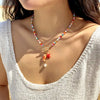 Vintage Imitation Pearl Choker Necklace for Women Glass Stone Irregular Bohemian Ethnic Style Charming Party Jewelry Gift - Image 12