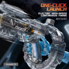 Space Electric Water Gun Ring Burst Transformation LED Lights Large Capacity Full Auto Continuous Fire Squirt Gun Toy - Image 2