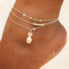 Boho Gold Silver Color Tassel Chain Bracelet Anklet Charms Snake/Starfish/Heart Sexy Leg Ankle On Foot Chain Beach Jewelry - Image 10