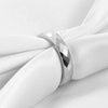 4/6MM Black/Gold/Silver Faceted Edge Dome Polished Tungsten Carbide Wedding Band Rings for Women Size 5-12 - Image 6