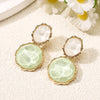 Creative Design Water ripple Resin Women's Earrings Summer Irregular Geometry Candy Color Earrings Jewelry - Image 6