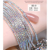 Glitter1.5mm-2mm Nail Chain Charm Claw Chain 3D Gold Silver Diamond Metal Parts Nail Pearls For Nail Chain Bulk Can Be Cut - Image 11
