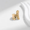 1 Simple Gold Couple Ring Retro Punk Irregular Geometry for a Birthday Party Gift - Image 3