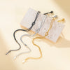 Love Knot Double Snake Chain Bracelet in Stainless Steel - Image 4