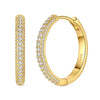 Earring Gold Series Silver Round Hoop Earring Moon Stars Teardrop Cladda Heart Earring For Women Jewellery - Image 28