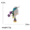 Classic Rhinestones Birds Brooches for Women Unisex Pearls Animals Pins Banquets Party Backpack Gifts Jewelry Accessories - Image 6