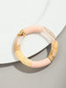 Chunky Acrylic Tube Bead Bangle with Multicolor Options - Image 25