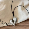 Textured Flower Pendant Necklace on Fine Chain - Image 17