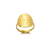 Gold Color Stainless Steel Coin Ring Broad Surface Elliptical Geometry Rings Elegant Jewelry Accessories For Women Gift - Image 17