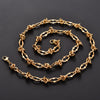 8mm Chic Stainless Steel Chunky Necklace Link Lip Knot Chain for Men Women Punk Hiphop Boy Gold Color Heavy Metal Jewelry Choker - Image 6