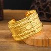 Dunhuang Golden Wide Bracelet from a Different Realm, Female Ethnic Storm, Semitic Arm Bracelet, Dai Bracelet - Image 2