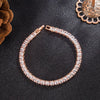 Silver 15/16/17/18/19/20/21 CM Tennis Bracelet Pave 3 MM Round Black Jet Zircon Elegant Jewelry For Women - Image 15