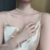 Baroque Freshwater Pearl Gold Ladies Jewelry Sets For Women Necklace Bracelet No Fade Gifts - Image 4
