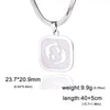 12 Zodiac Sign Necklace for Women Stainless Steel 12 Constellation Pendant Snake Neck Chain Choker Birthday Jewelry Gifts - Image 26
