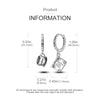 Small Hoop Earrings with Butterfly and Heart Motifs - Image 37