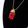 Movie Descendants Necklace Evie Fairest Red Heart Crown Pendant Necklace for Women Jewelrry Accessories - Image 3
