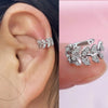 1PC CZ Multi-Layer Clips Earrings for Women Minimalist Leaf Cartilage Earings Ear Cuff Fake Piercing Clip on Ear Jewelry - Image 12