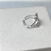 Hollow Rings Heart Adjustable Ring Irregular Geometry Punk Vintage Rings For Women Girl Jewelry - Image 3