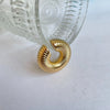 C-Shaped Clip-On Ear Cuff with Water Drop Detail - Image 43