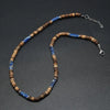 Vintage Bohemian Summer Jewelry Ethnic Style Jewelry Brown Coconut Shell Wood Beads Stone Necklace Men's Jewelry - Image 3
