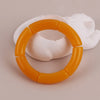 Colorful Acrylic Tube Bead Bangle with Elastic Fit - Image 18
