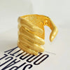 1PC Vintage Metal Alloy Gold-Plated Hand Style Bracelet For Women Jewelry Exaggerated Party Show Accessory - Image 7