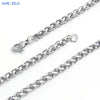Flower Basket Chain Stainless Steel Necklaces Width 2.5-6MM For Men Women Braided Wheat Chain Jewelry Accessories - Image 5