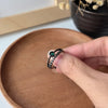 Silver Open Finger Ring Golden Clear CZ Square Droplet Geometric Punk For Women Jewelry Gift - Image 48