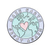 Love Earth Enamel Pins Plant Garland Heart Smile Planet Cat Brooches Lapel Badges Environment Protection Jewelry Gift For Friend - Image 14