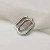 Metal Style Hoop Earrings for Women Heavy Basic Styles Geometric Ear Buckle Vintage Geometry Jewelry Party Gifts - Image 12