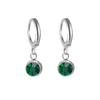 12 Month Birthstone Earrings Stainless Steel Gold Color Crystal Drop Earring for Women Jewelry Birthday Gifts - Image 19