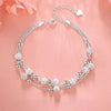 Silver Ball Bracelets For Women Round Beads Adjustable Charm Bracelet Party Wedding Jewelry Gifts - Image 12
