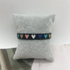 Adjustable Multicolor Heart Bead Bracelet with Woven Pattern - Image 62
