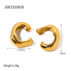 Minimalist Stainless Steel Ear Cuff Metal Jewelry Non Pierced Earrings for Women de acero inoxida - Image 10