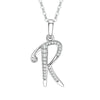 26 English Letter Zircon Pendant Necklace Temperament Personality Necklaces Jewelry Gift - Image 9