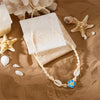 Bohemia Sea Shell Choker Necklace For Women Summer Sweet Flower Pendant Hand-woven Rope Neck Chain Jewelry Accessory - Image 29
