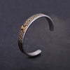 Retro Nordic Viking Thor's Hammer Bracelet Stainless Steel Open Bracelets Men and Women Punk Amulet Jewelry - Image 1