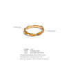 6789# Minimalist Stainless Steel Casting Cute Fish Ring Pvd Plated Stylish Lucky Chic Jewelry Accessories Gift - Image 6