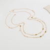 Long Imitation Pearl Chain Necklace Set 2 Pieces - Image 19