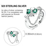 Silver Ring Sparking Rose Fire Dragon Firefly Open Rings For Women Girls Birthday Anniversary Party Gifts - Image 24