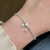 Silver Plated Pearl Shell Bracelet for Women Summer Ocean Starfish Bohemian Style Adjustable Bracelet Jewelry Gift - Image 3
