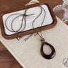 Vintage Irregular Hollow Wooden Heart Geometric Pendant Long Sweater Chain Necklace For Women Charms Jewelry - Image 11
