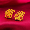 Aniid Flower Earrings Gold Color Stud Earrings for Women Nigerian Earrings Party Wedding Jewelry Gift - Image 23
