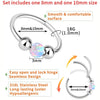 Steel Nose Rings Hoop 18g 20g Opal Septum Rings 8mm/10mm Nose Piercing Jewelry Cartilage Earring for Women - Image 5