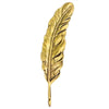i-Remiel Men's Gold Color Feather Brooch Pin Simple Accessory for Coats Suits Shirts Quality Clothing And Accessories - Image 3