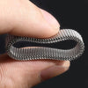 Titanium Steel 8MM Grid Mesh Ring Woman For Men Simple Multi-color Jewelry Party Gifts - Image 6