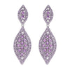 European and AmericanFashion Full Diamond Alloy Gold-Plated Earrings For Women Multicolor Rhinestone 0ptional Earrings - Image 13
