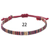Bohemia Colorful Woven Anklets Bracelet Summer Adjustable Rope Braided Anklets Handmade Fabric Bangles for Men Women Children - Image 27
