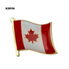 Canada Flag Lapel pin Badges On A Pin Brooch Jewelry Rozetten Papiers - Image 1
