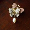 Vintage Baroque Embossed Enamel Flower Brooches Stud Earring Set Pearl Brooch Women Clothing Party Accessories Gift - Image 6